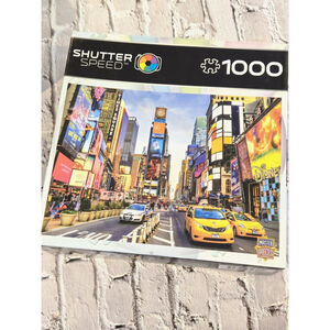 Master Pieces, Shutter Speed, Times Square, 1000 Piece Jigsaw Puzzle New Sealed